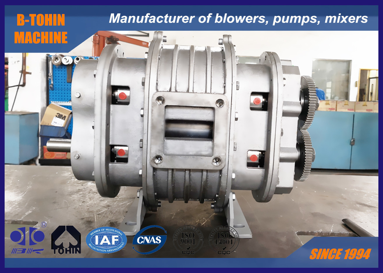 104.23m3/Min 55kpa 160kw Roots Blower Vacuum Pump