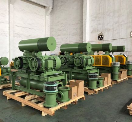 55kw Iron BKW6005 Three Lobe Roots Blower For Wastewater Aeration