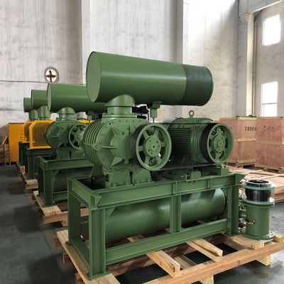 Bkw9020 Three Lobe Roots Blower , Aeration Blowers Wastewater For Long Time