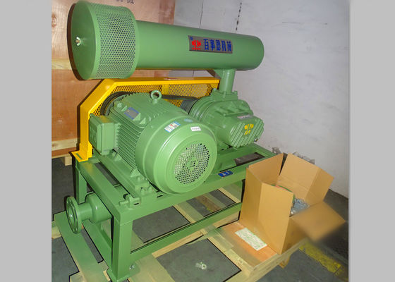 Small Pneumatic Conveying 10-80kpa Water Treatment High Pressure Roots Blower